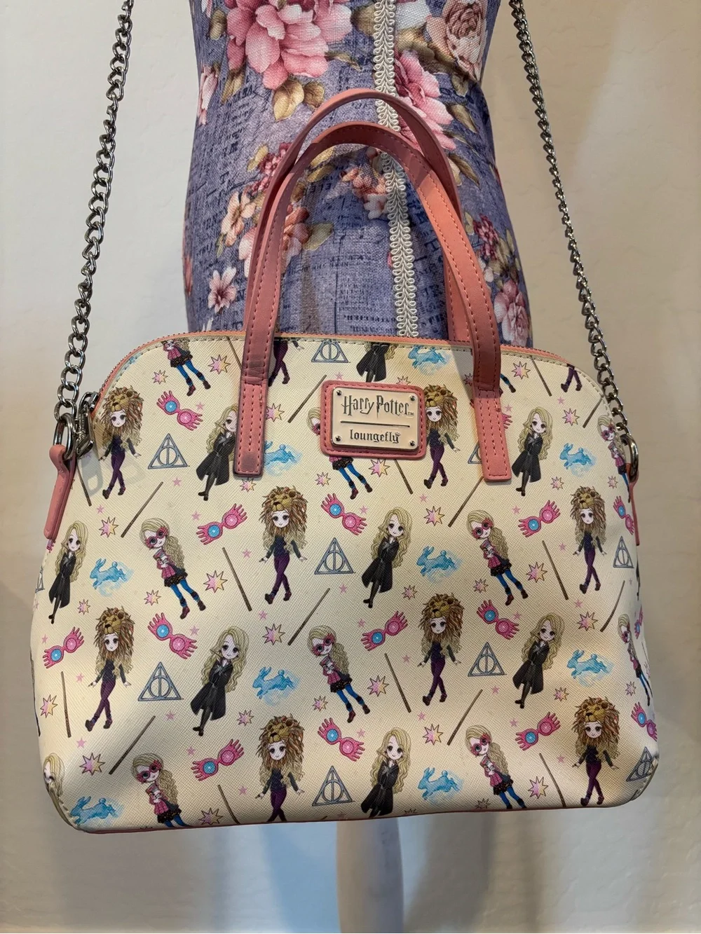 Loungefly Harry Potter Luna Lovegood satchel top handle bag